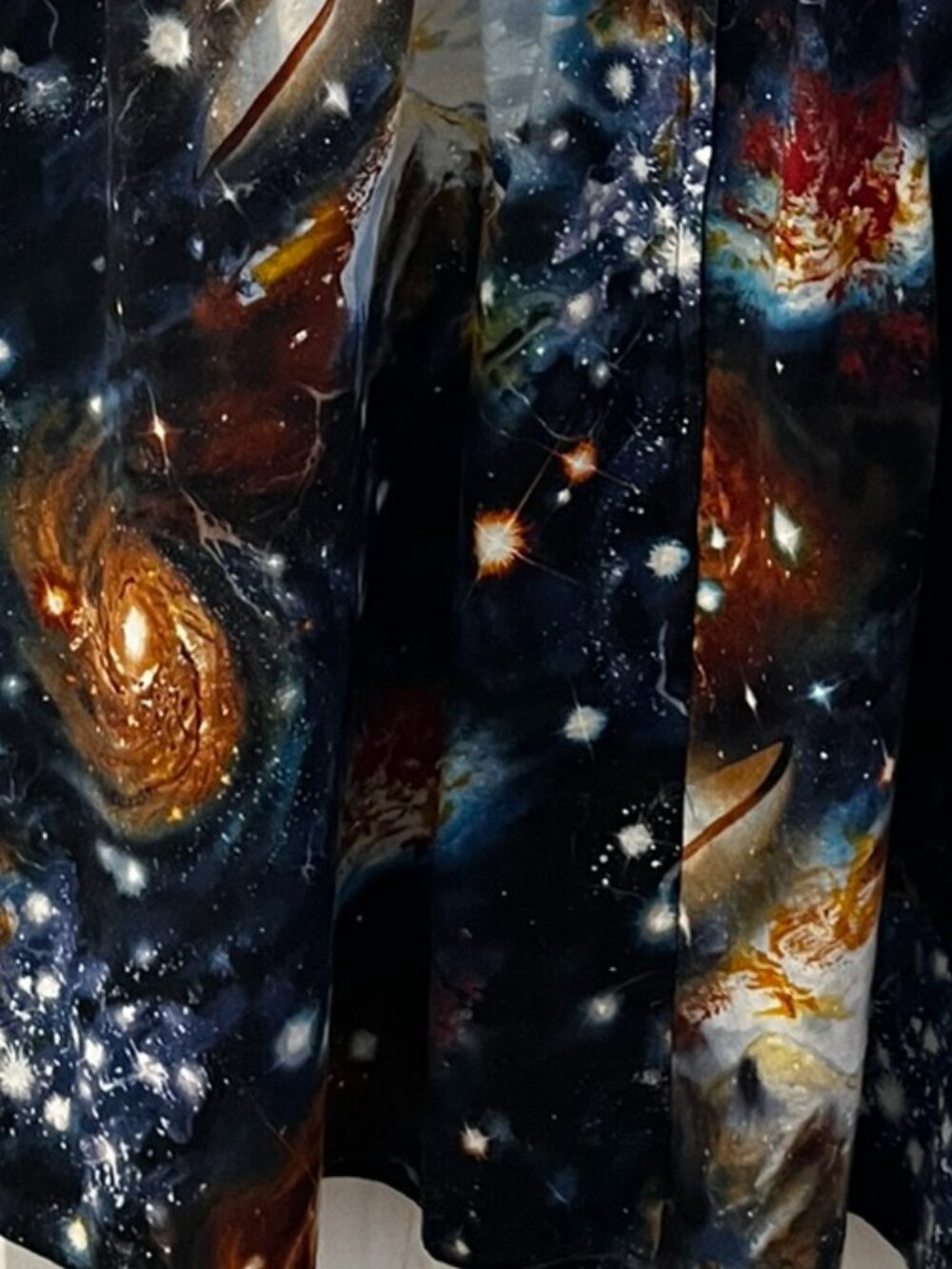Modcloth Plus-Size Retro Rockabilly Outer-Space Galaxy Science QuirkyDress Sz 3x - Picture 10 of 11